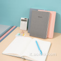 A5 Notebook PU in pelle riutilizzabile in pelle vintage journal